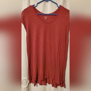 Dress/casual blouse- mauve color